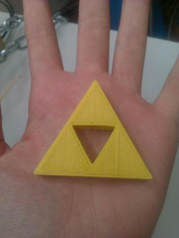 Triforce Keychain