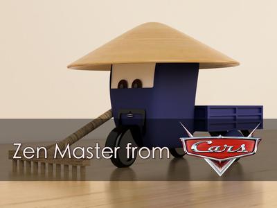 Zen Master from Cars movie