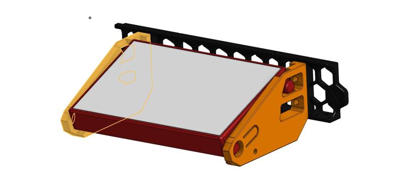 Voron v02, btt tft screen 5" mount