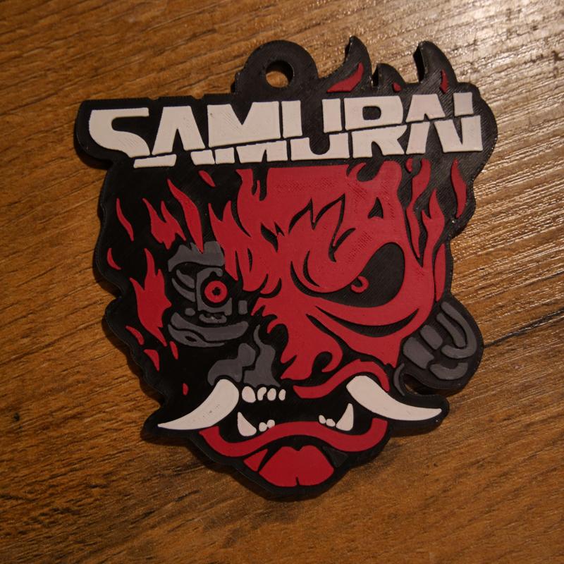 Samurai keychain - Cyberpunk 2077