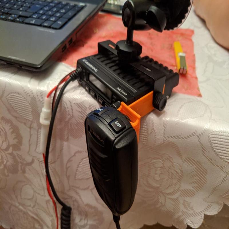 CB Radio Microphone Holder