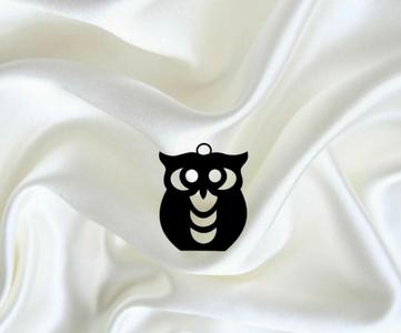 owl earring keychain necklace