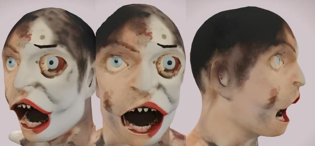 Puppet Master Freak Low Poly