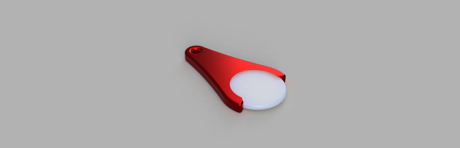 Coin to release shopping cart