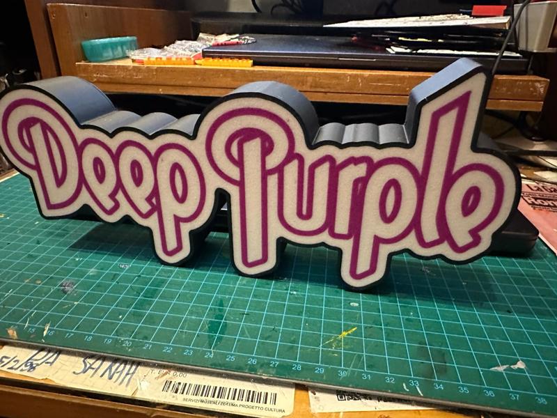 Light Lamp "Deep Purple"