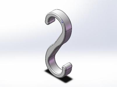 S形挂钩 衣架 S-shaped hook