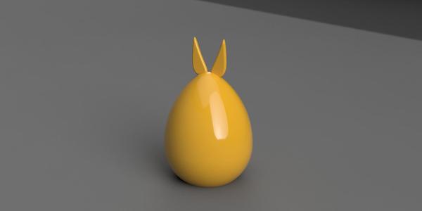 Secret Easter Egg with Ears