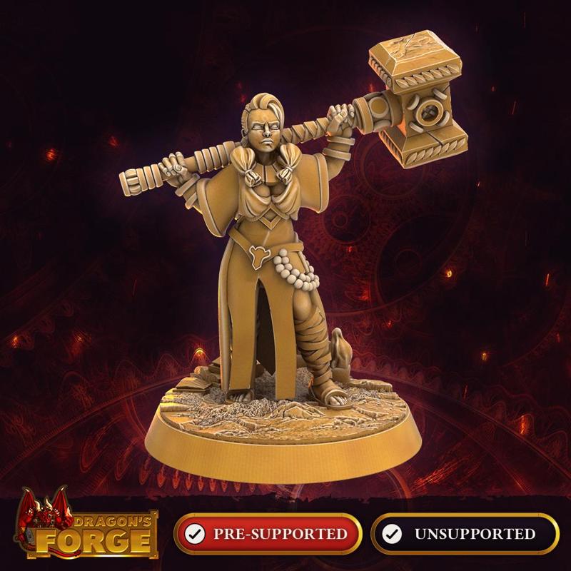 Human Female Cleric 2
