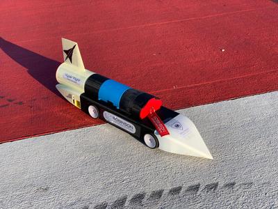 Jet Powered RC Car