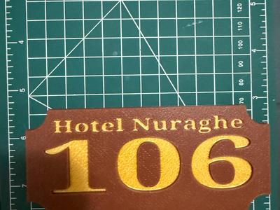PLA  nameplate