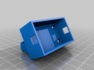 Hygrometer_Gauge_Case_and_Mount 30 Degree Angle