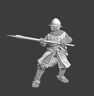 Infantryman with goedendag