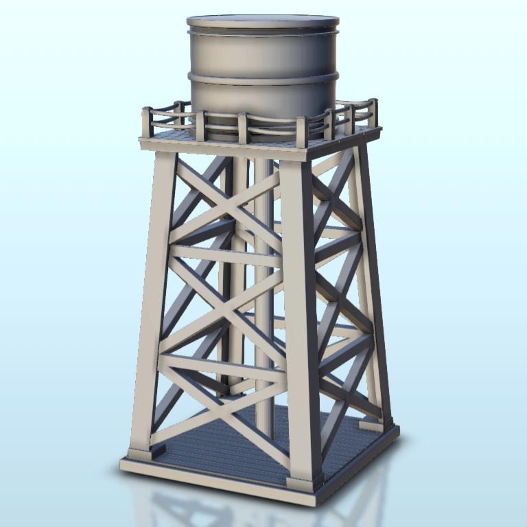 Wild West water tower - Six Gun Sound Desperado Old Chronicles Gunfight Gutshot Blackwater Gulch Age of Sigmar Warhammer
