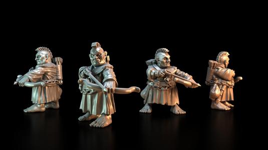 Halfling Zealot with Bow