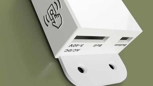 ESPHome doorbell V2 casing