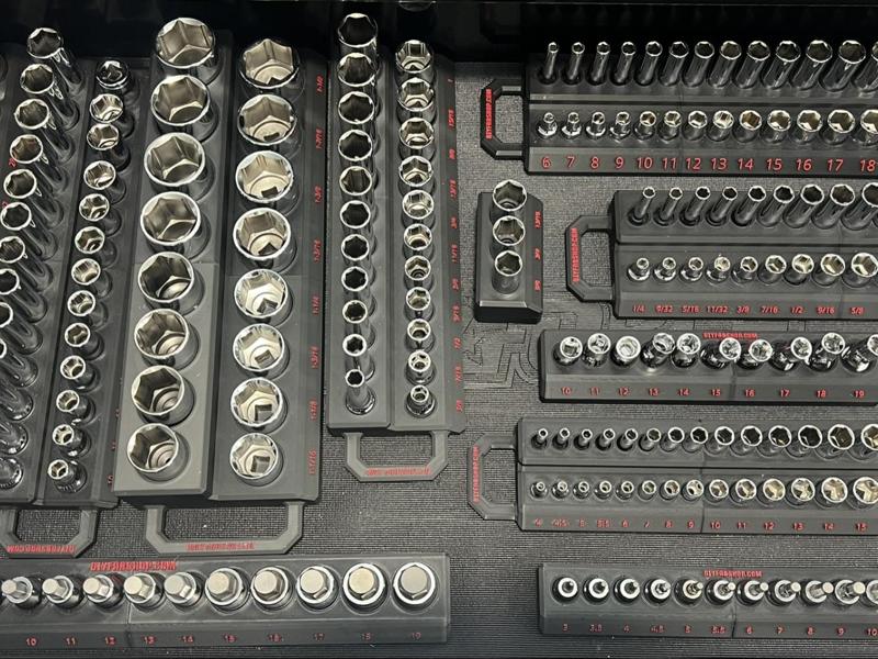 Magnetic Socket Organizers