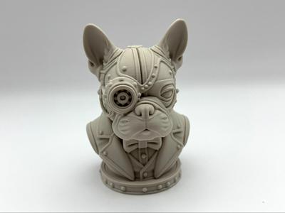 French Bulldog Steampunk Bust