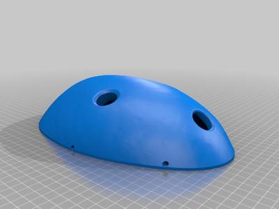 Wearable tragedian mask