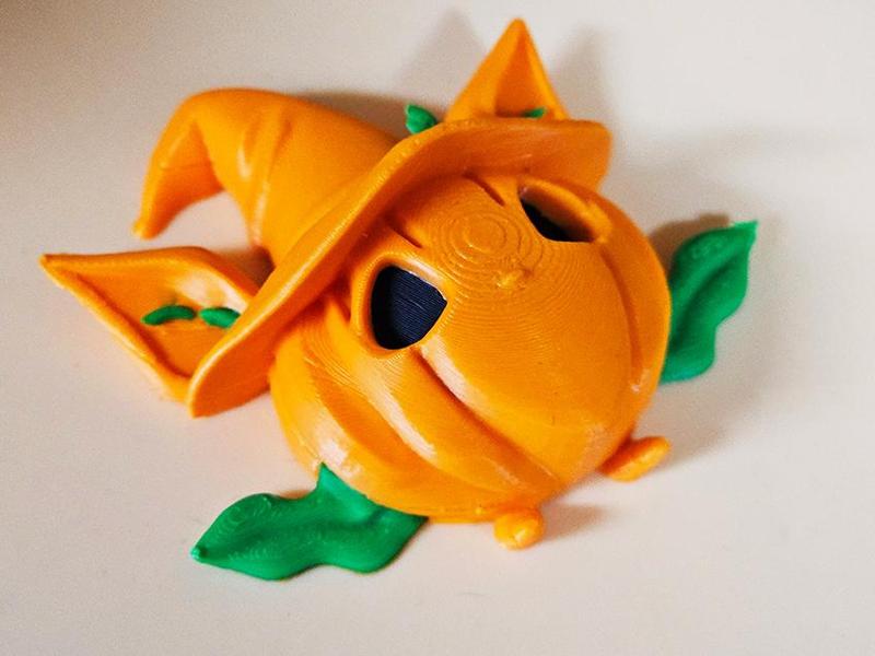 Cute Pumpkin Fridge Magnet