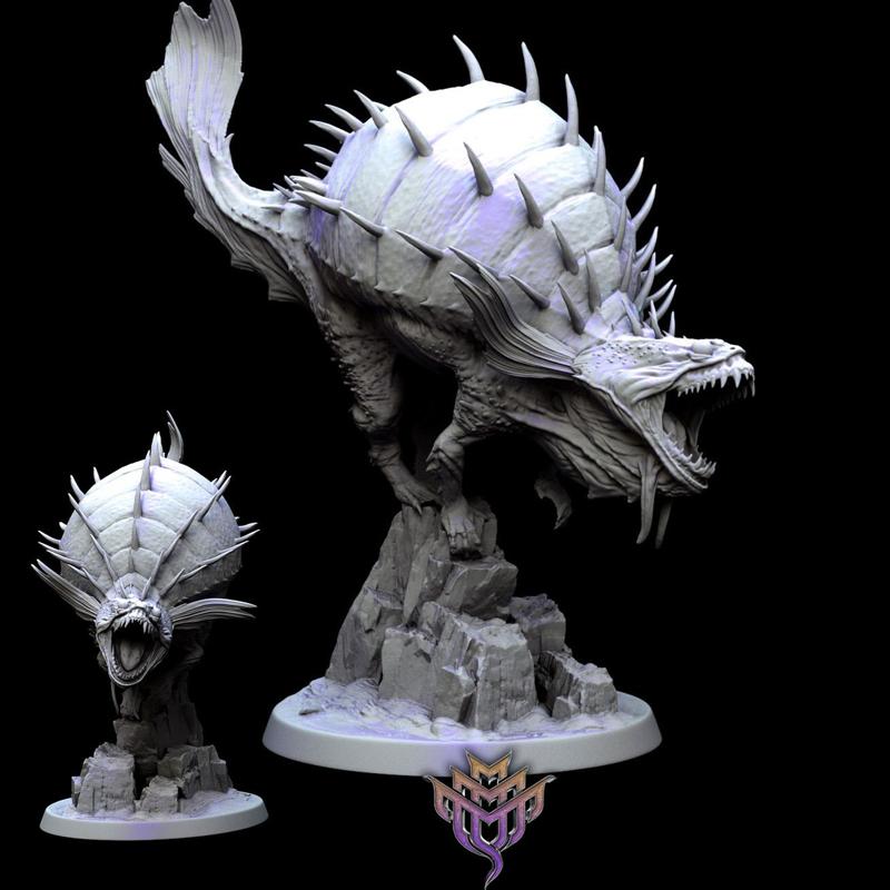 Gangly Puffer (pose 1 of 2)