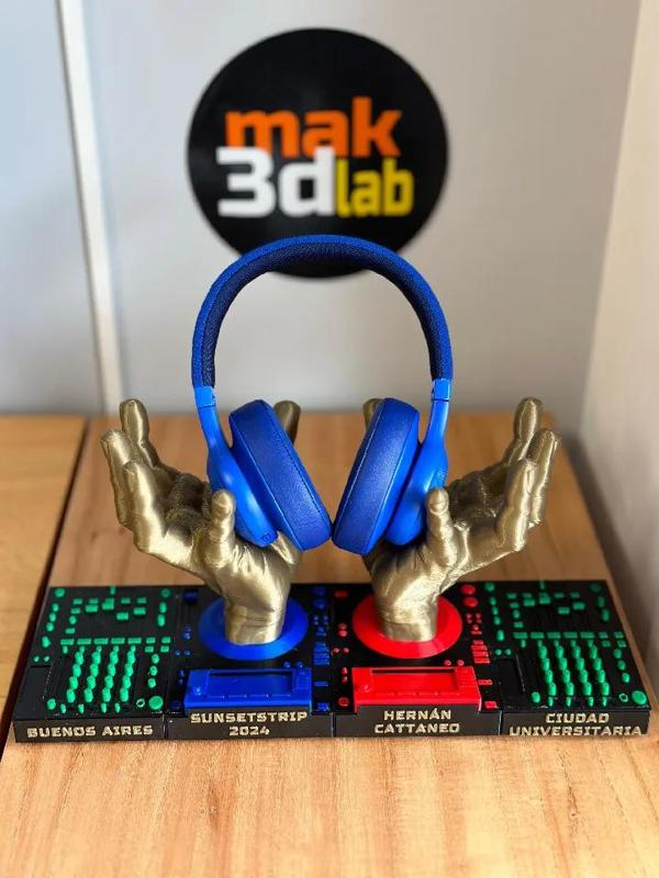 Headset Holder Console DJ   