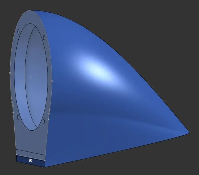 Tweeter speaker mounting cabinet 2"   