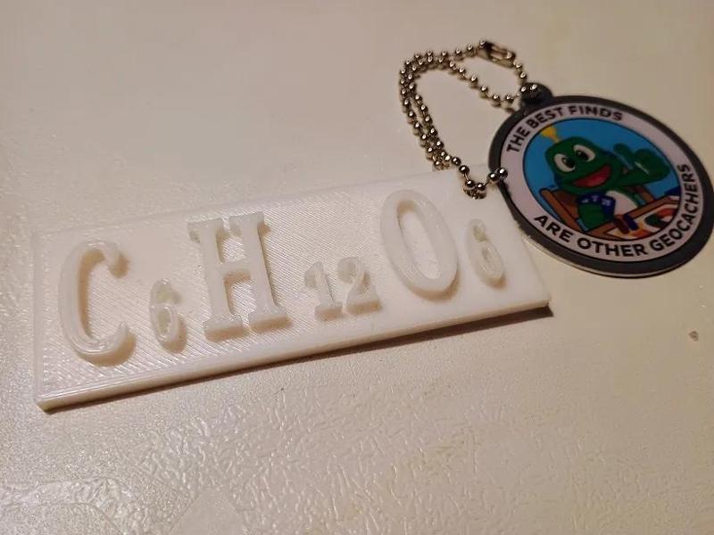 Glucose Keychain / Brelok glukoza   