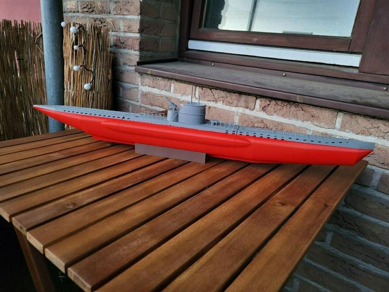 Submarine Model type VII C German WW2 submarine