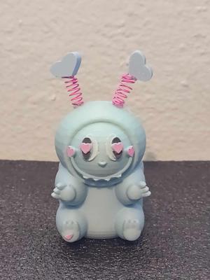 Labubu inspired Little Monsters Love Commercial Use