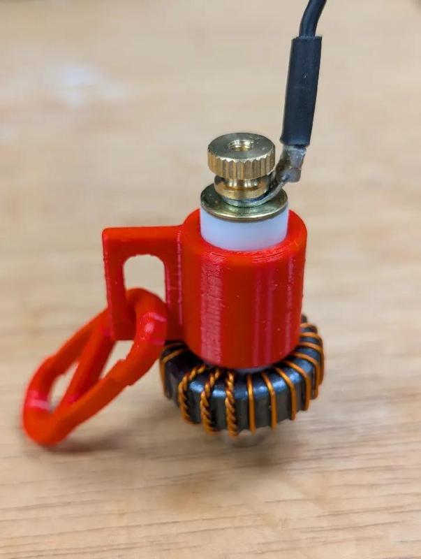 Mounting collar for Spark Plug Gear 50W End Fed Half Wave Antenna 49:1 unun   