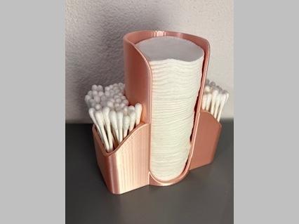 Make-up pad holder