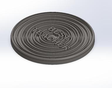 Best Teacher Coaster