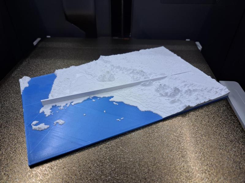 The Line - City of the Future, Scale 1:1.000.000