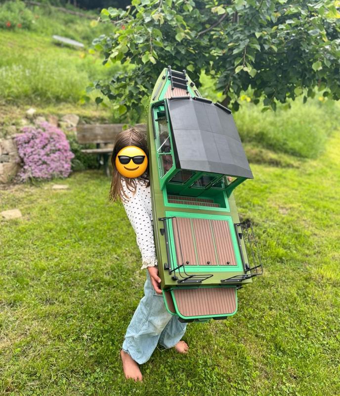 BIG JETTY - 1/6 Scale Twin-Engine River Jet Boat - HPW40 incl.