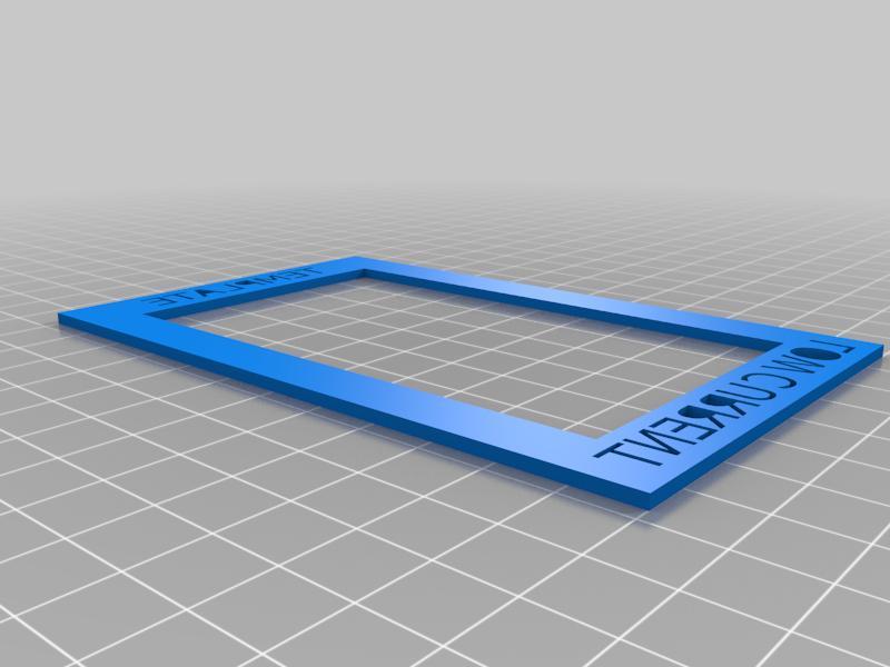 outlet template for cutting drywalls