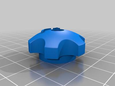 Kawasaki KR-1S KYB compression adjuster knob