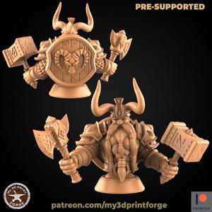Dwarf Paladin BUST