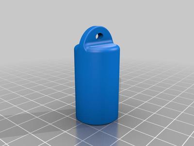 Insulin Pump Battery Keychain Case