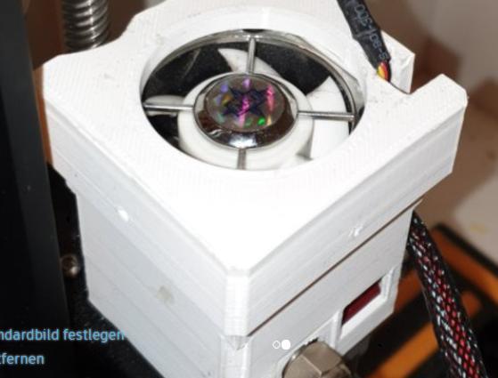 Extruder cooling Fan V.2+V.3 CR-10