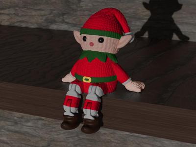 Articulated Santas Elf