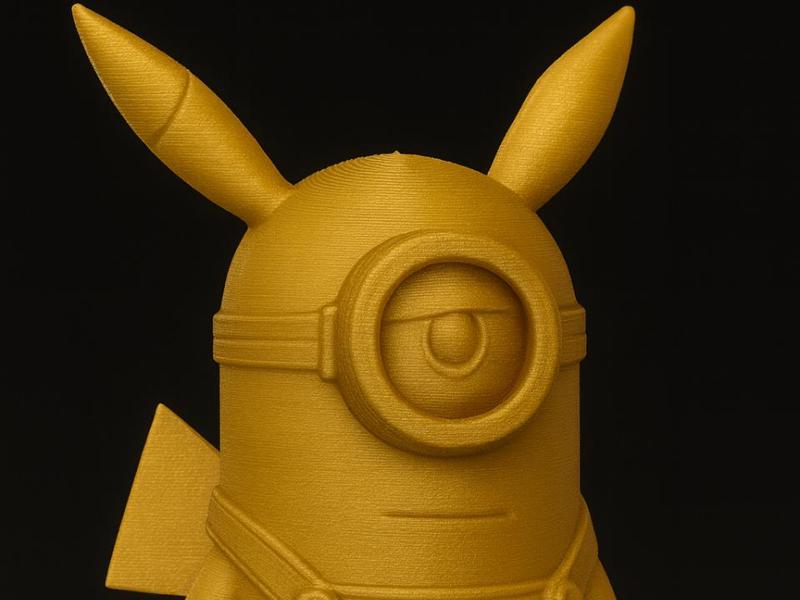 Minion Pikachu Fusion: The Electric Adventurer