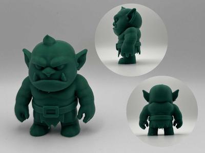 Chibi Orc – Cute Green Fantasy Creature