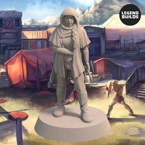 Zarghana  The Assassin  - 3D printable miniature - STL file