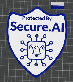 Outdoor Security Sign Secure.AI