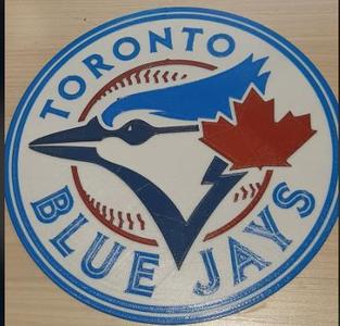 BlueJays logo Lamp