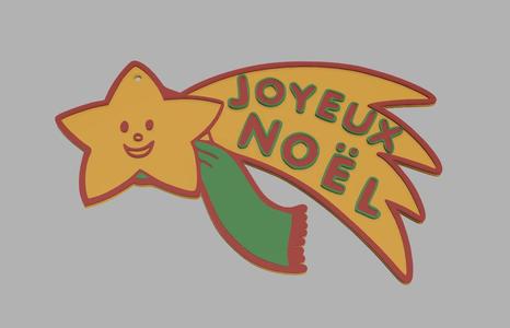 etoile filante de noêl