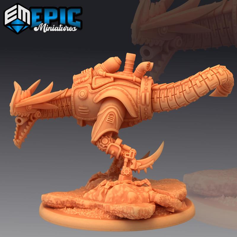 Iron Drake Tank Alpha / Mechanical Raptor / Construct Beast