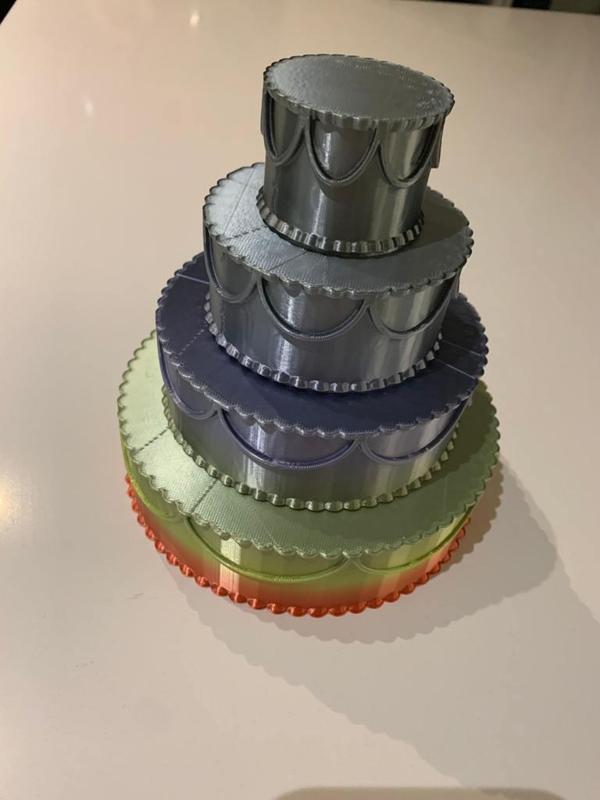 wedding cake one piece