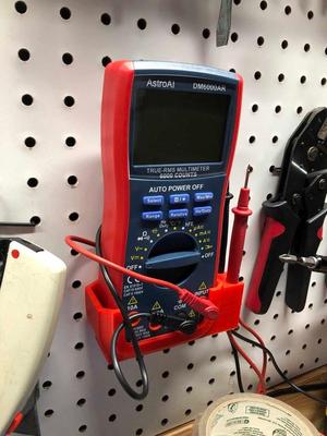 Multimeter Pegboard Mount for AstroAI
