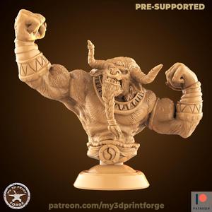 Minotaur Brute BUST